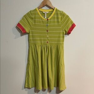 Matilda Jane Colorful Striped Kids Dress SZ 12